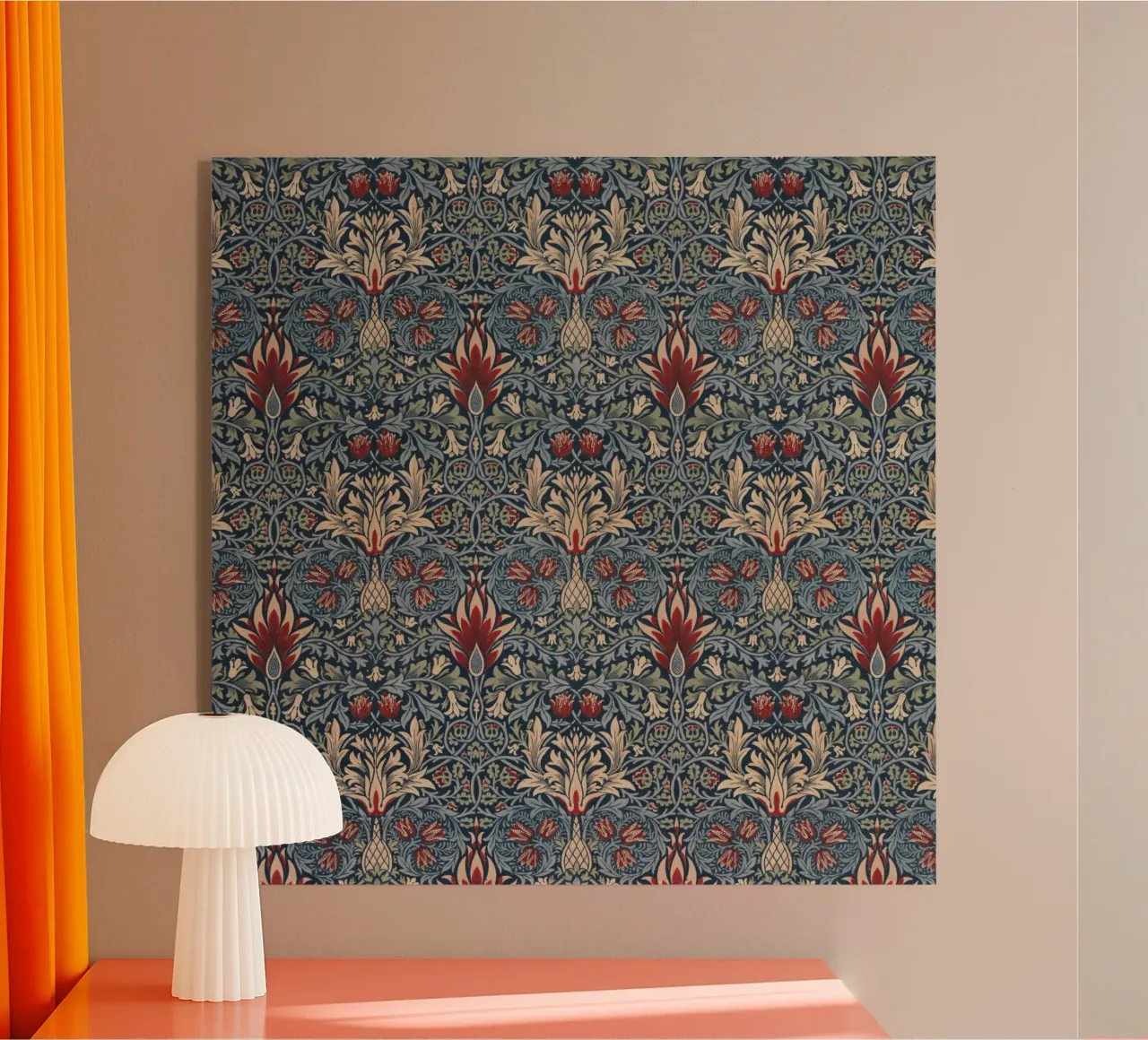 William Morris - Snakehead acrylic glass by William Store