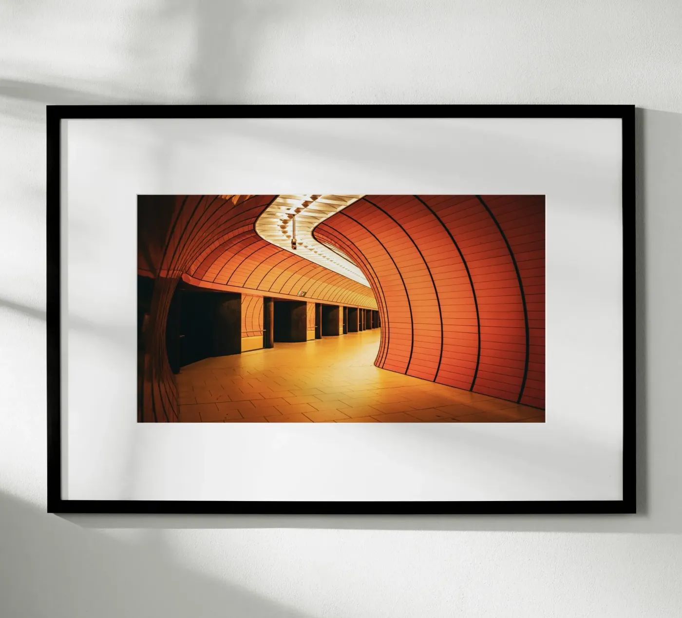 ORANGE UNDERGROUND poster by Flo Klein Gallery