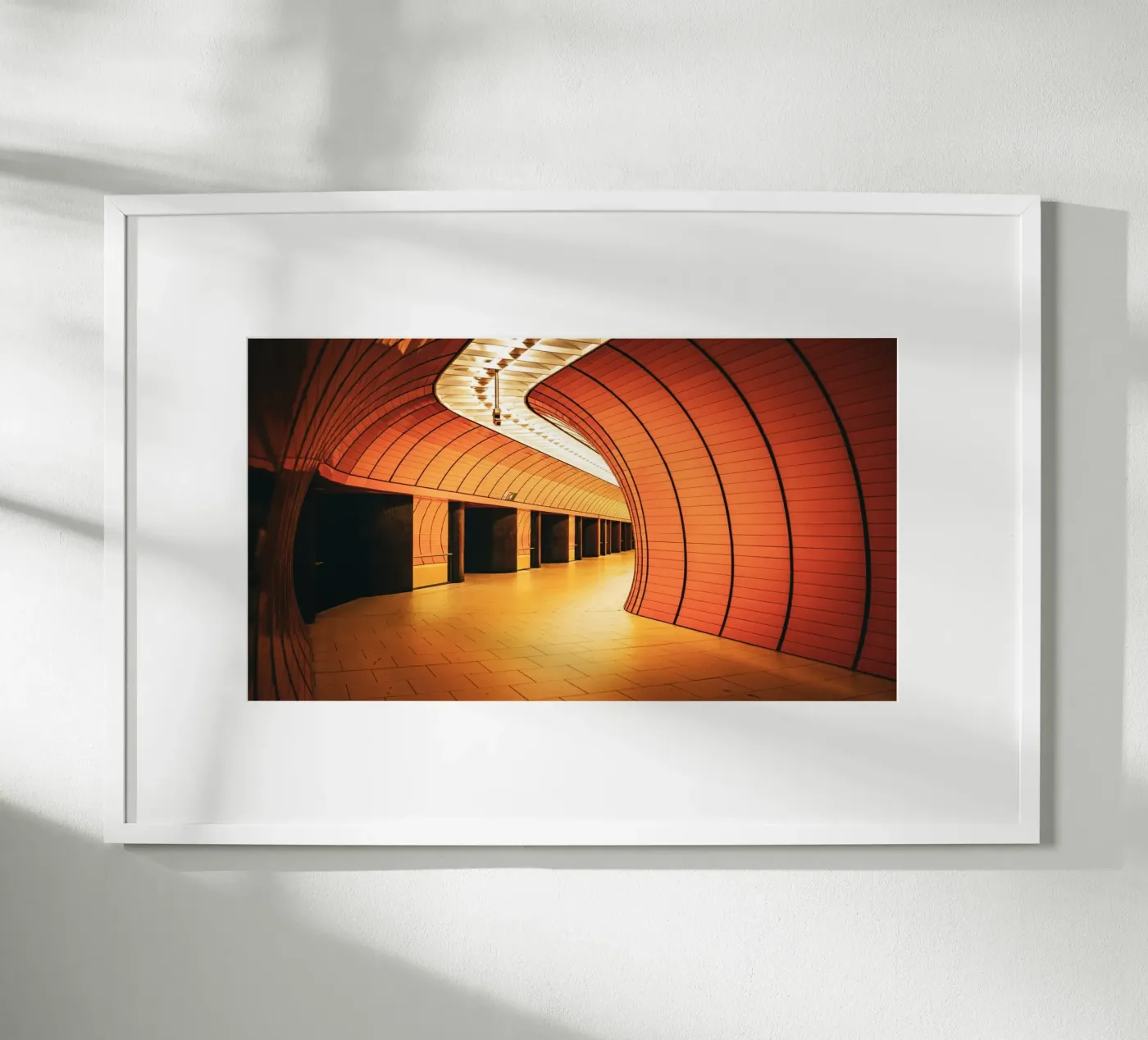 ORANGE UNDERGROUND poster by Flo Klein Gallery