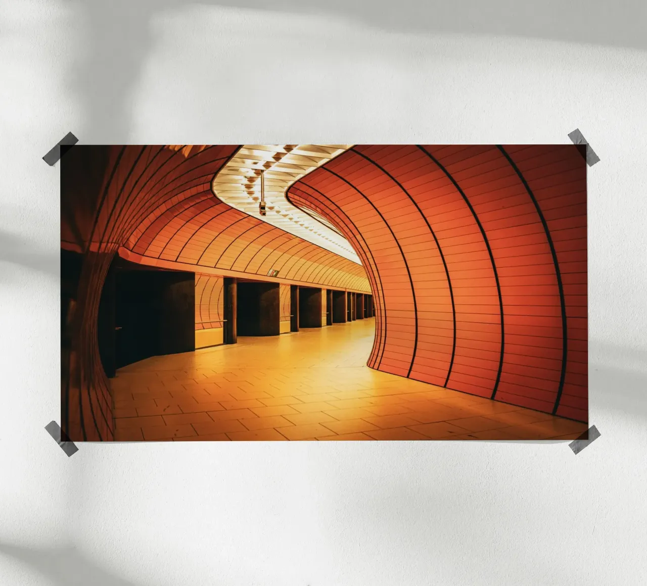 ORANGE UNDERGROUND poster da Flo Klein