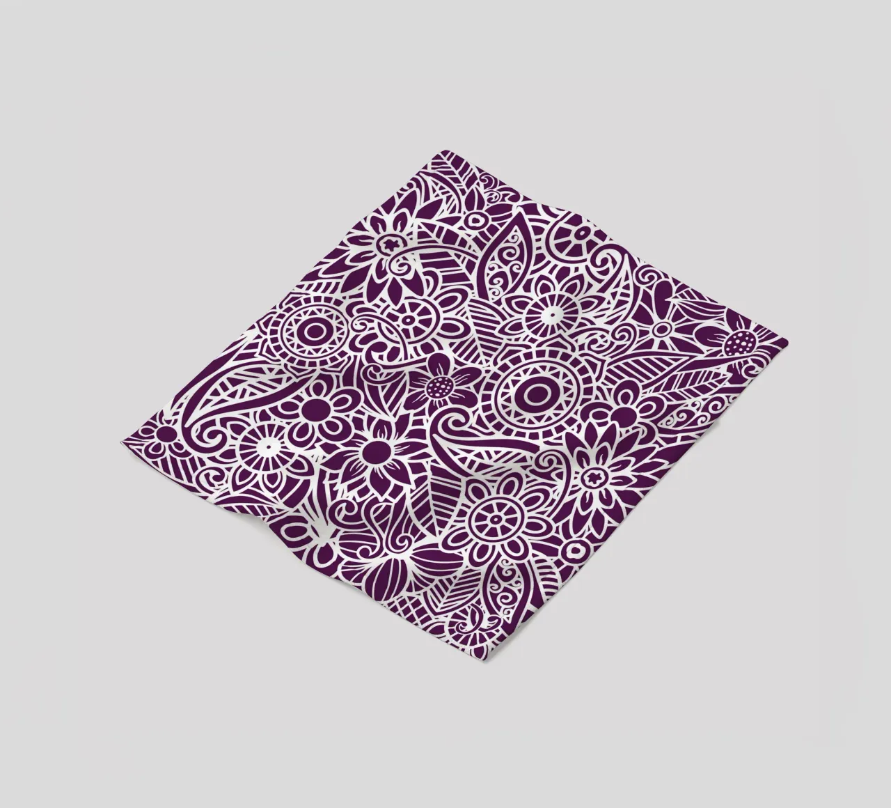 Viola scuro coperta in pile da Spiritual Touch