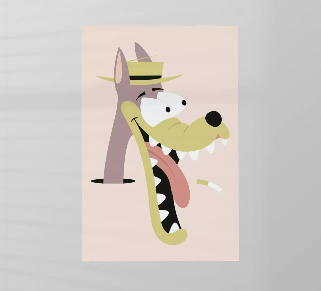 Howlin Wolf pellicola backlit da The Poster Kid