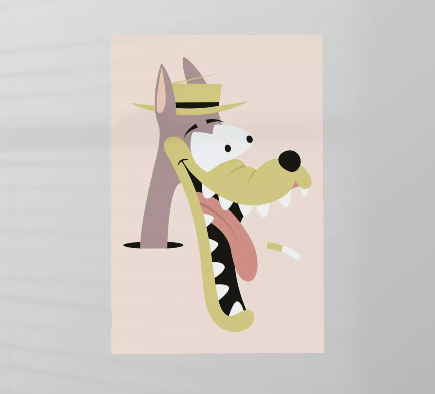 Howlin Wolf pellicola backlit da The Poster Kid