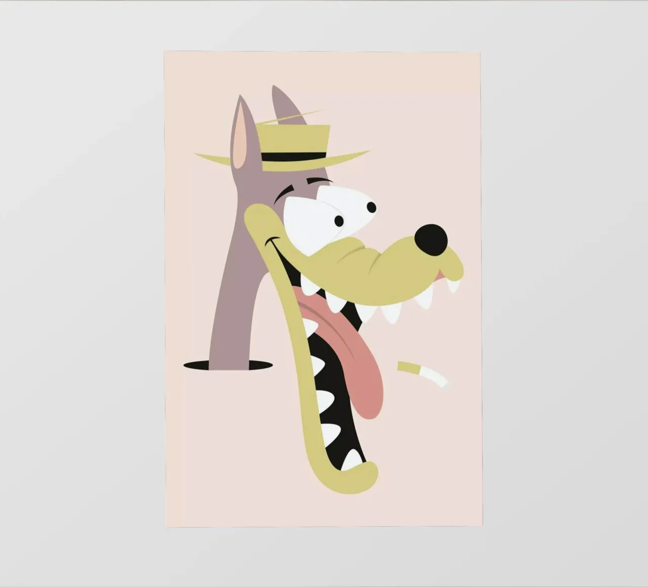 Howlin Wolf pellicola backlit da The Poster Kid