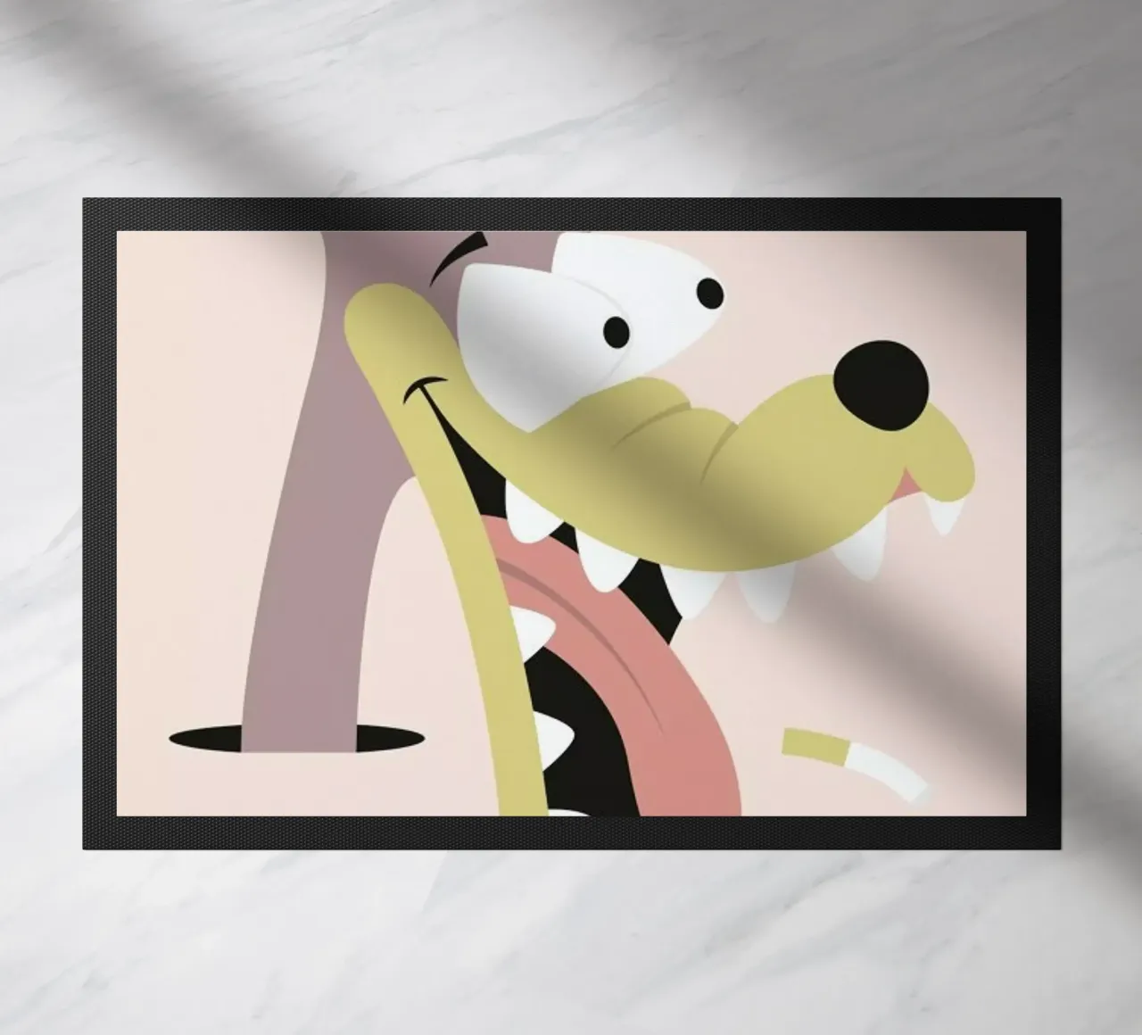 Howlin Wolf deurmat van The Poster Kid