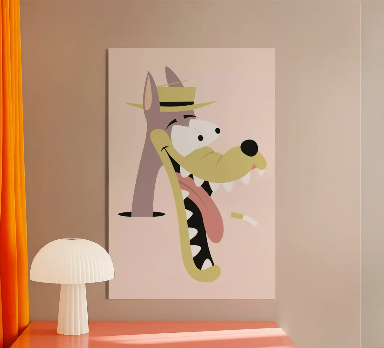 Howlin Wolf plexiglass da The Poster Kid