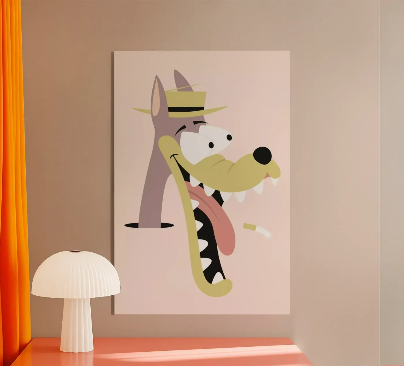 Howlin Wolf plexiglass da The Poster Kid