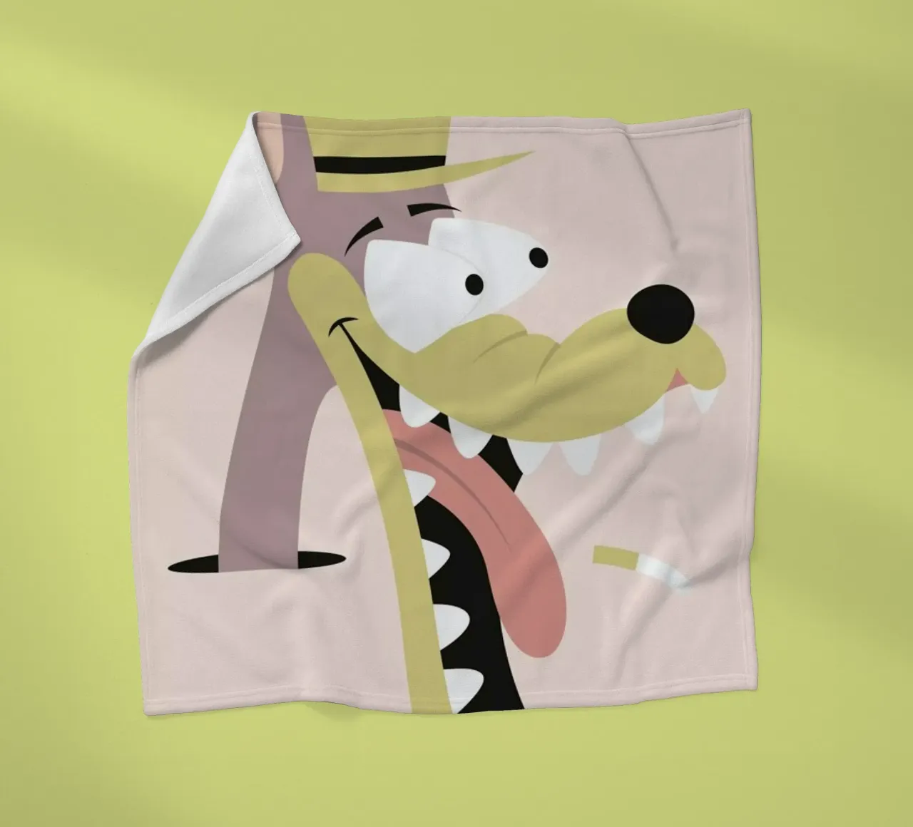 Howlin Wolf Fleecedecke von The Poster Kid