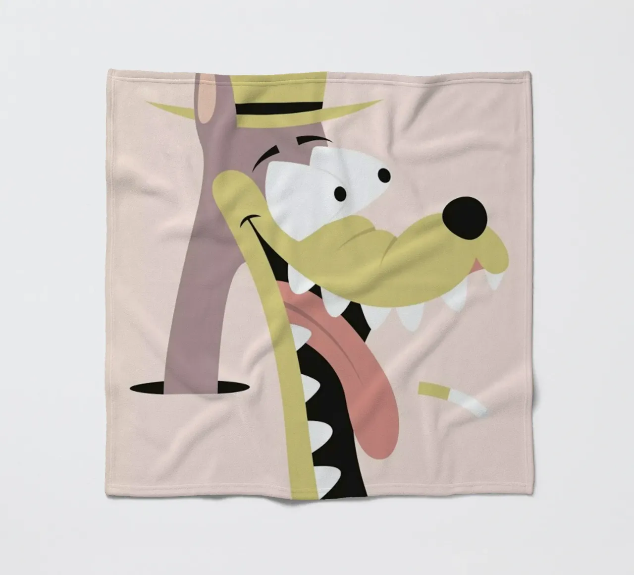 Howlin Wolf Fleecedecke von The Poster Kid