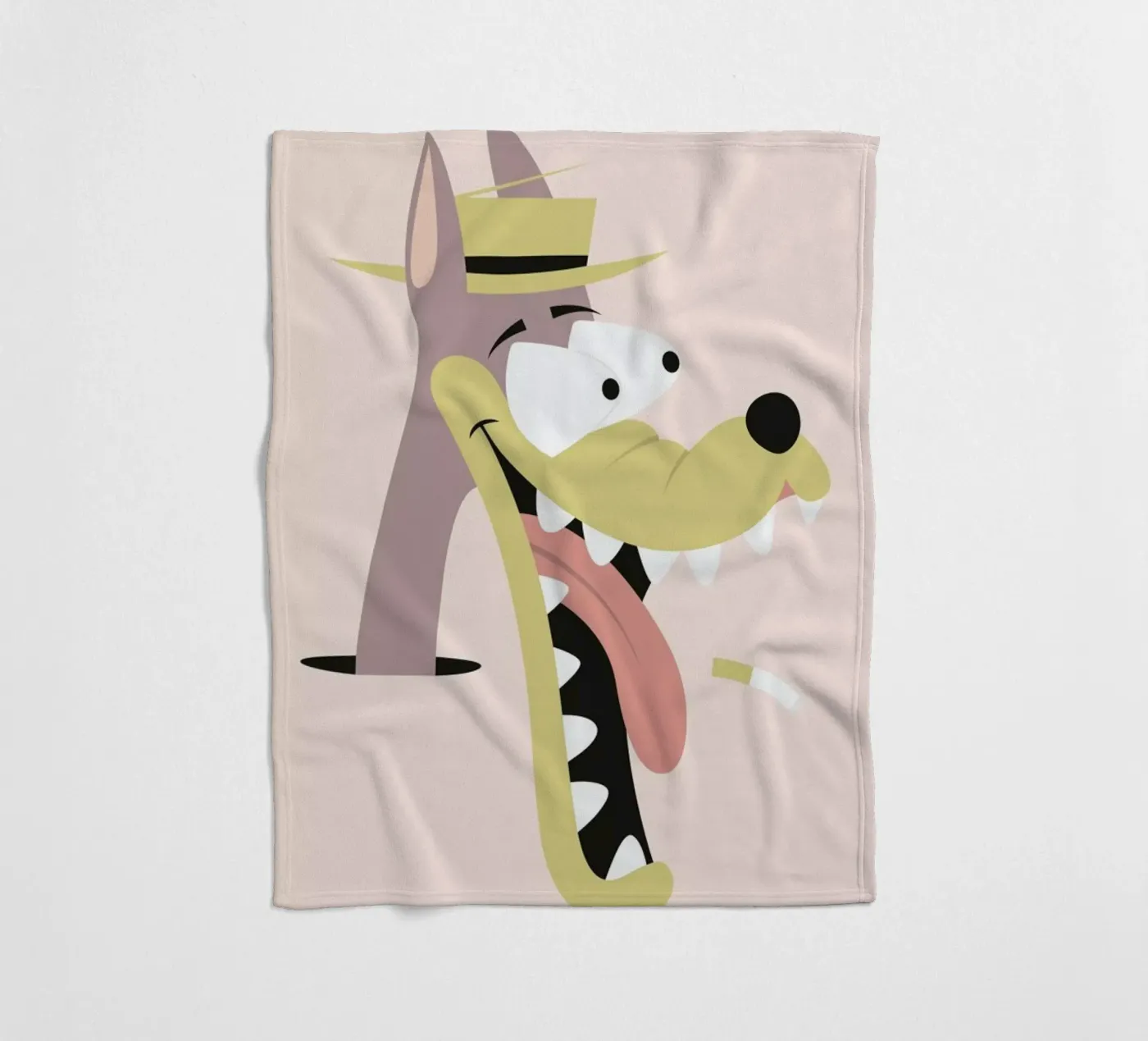 Howlin Wolf fleecedeken van The Poster Kid