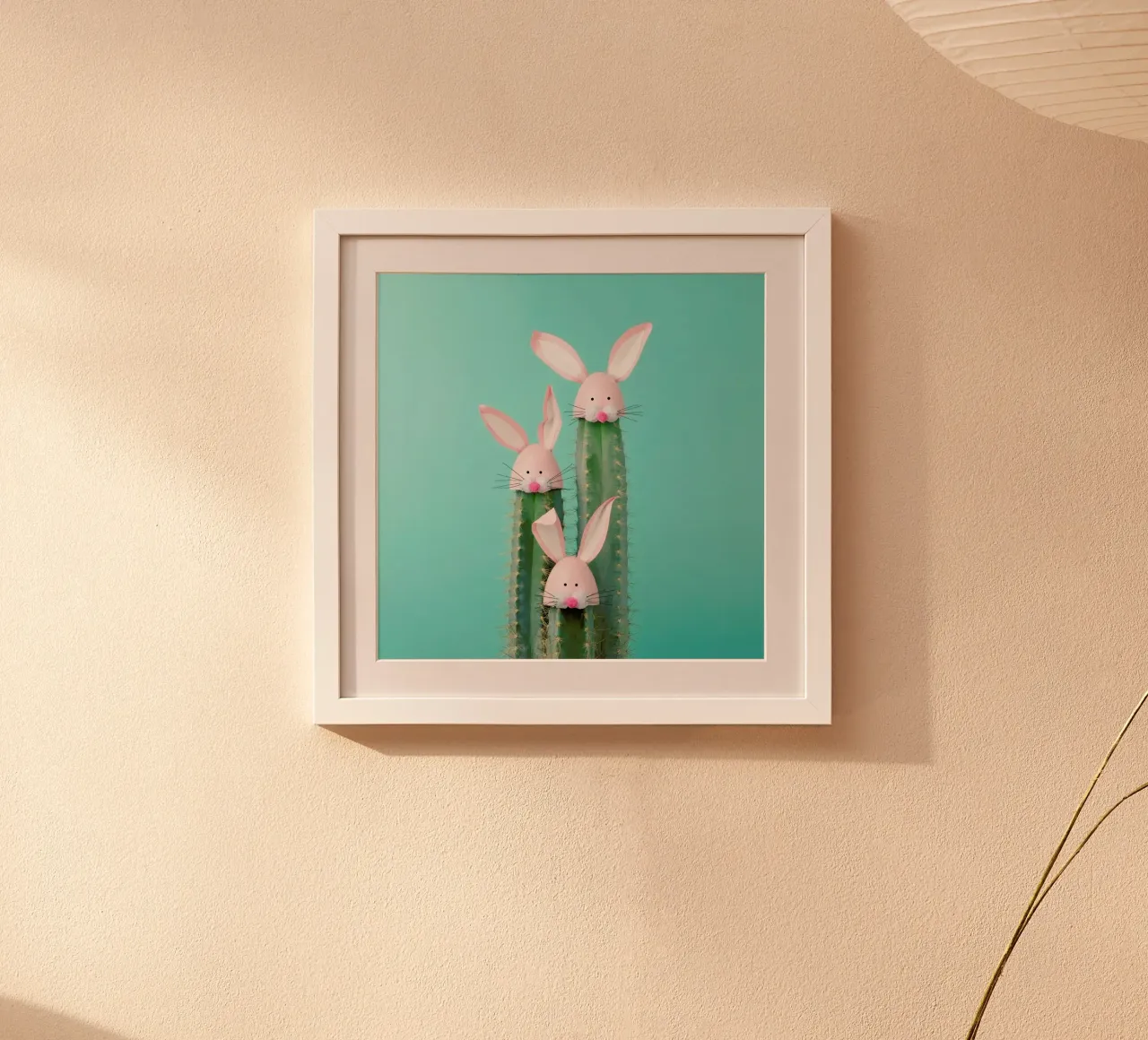 Bunny Cactus poster da Juj Winn