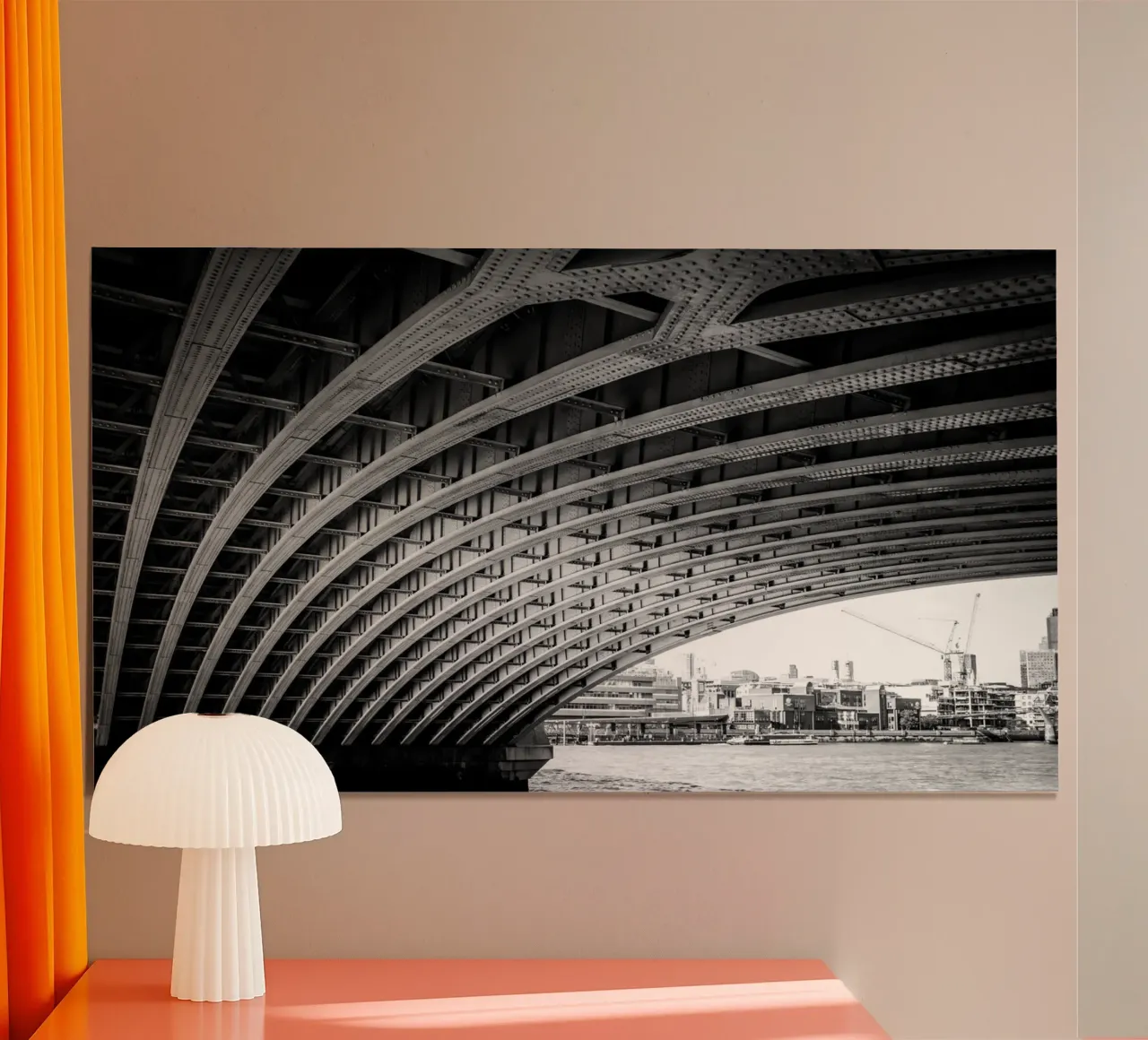 UNDER THE BRIDGE poster da Flo Klein