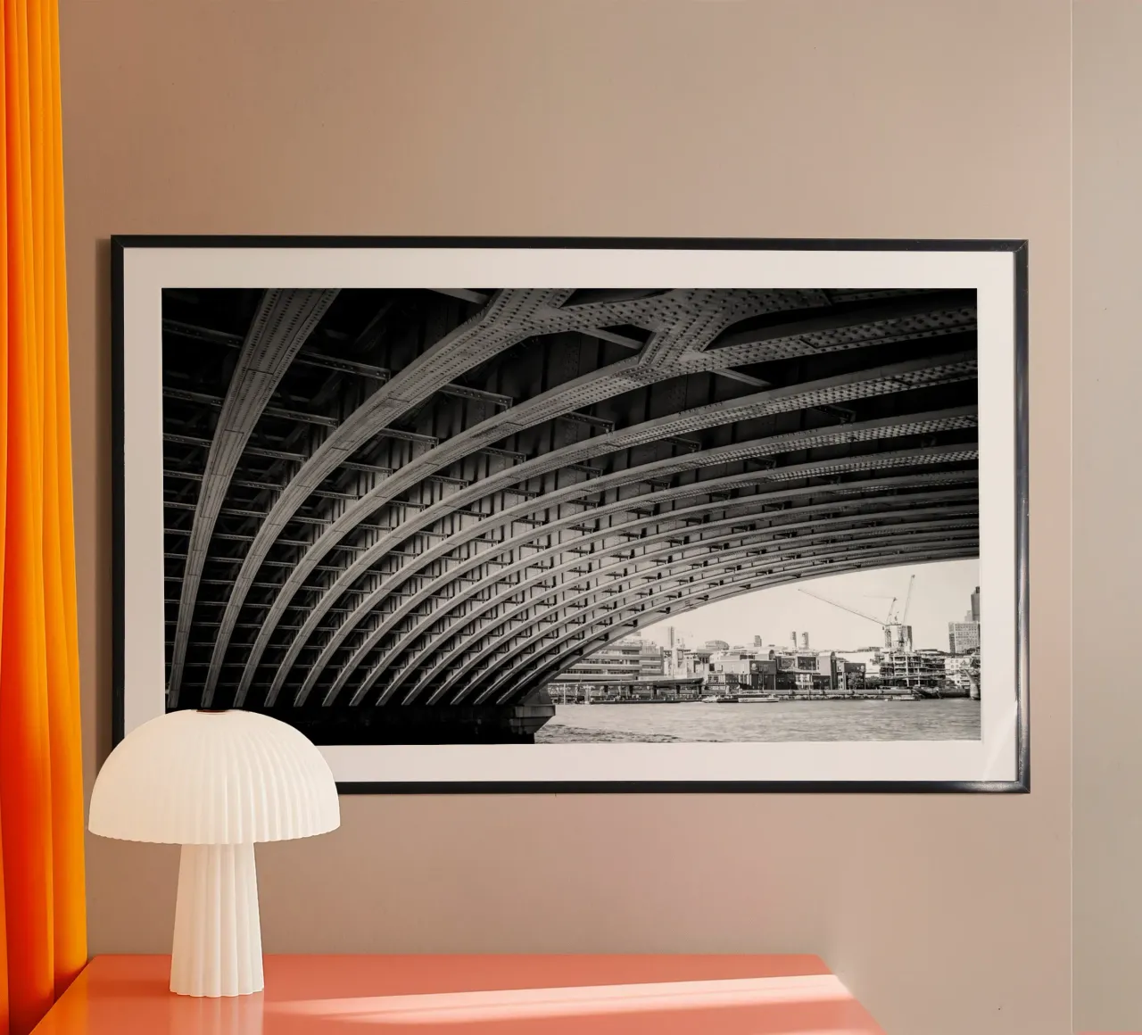 UNDER THE BRIDGE poster da Flo Klein