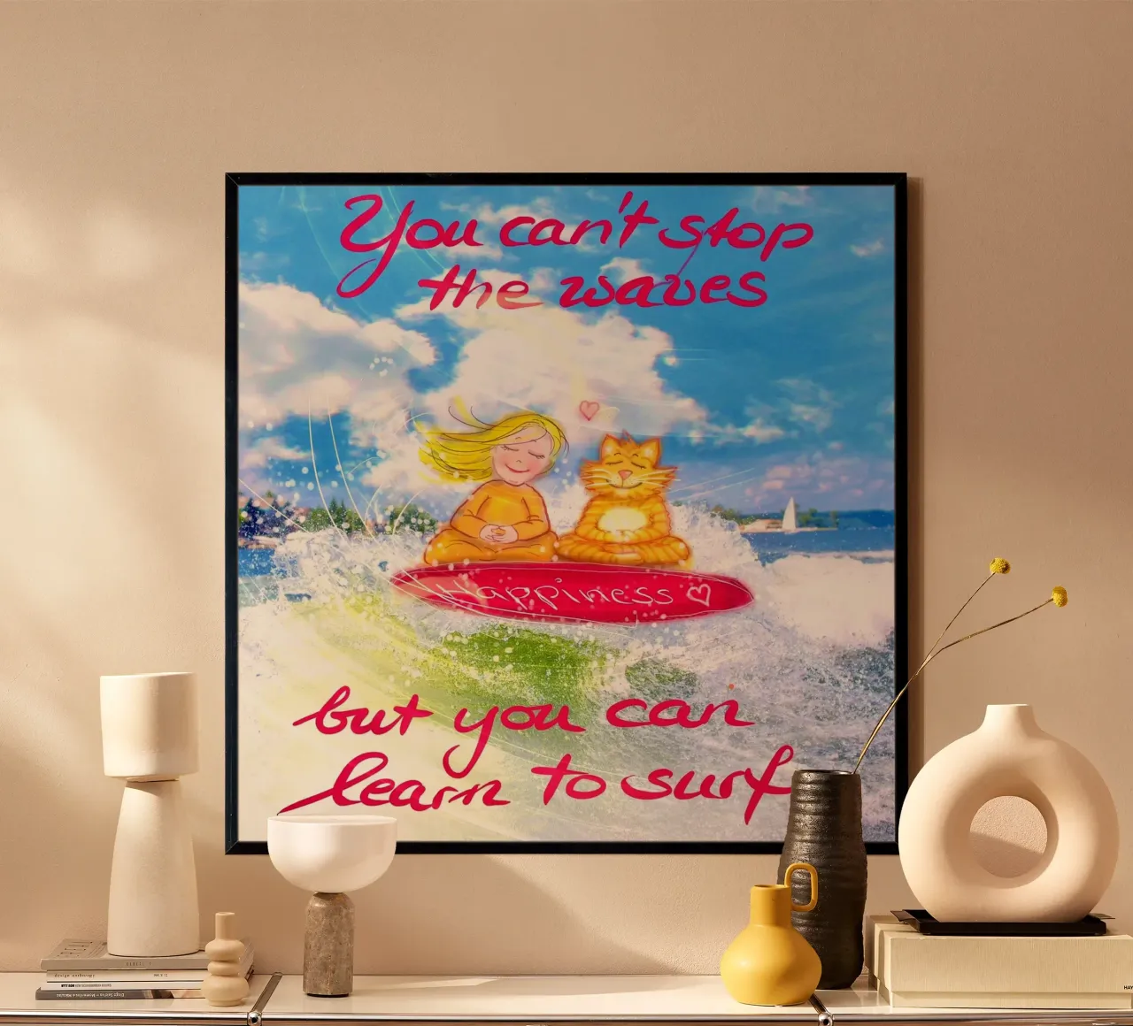 Buona navigazione poster da Happy 😃 Art 🎨 by Christine Schnoell