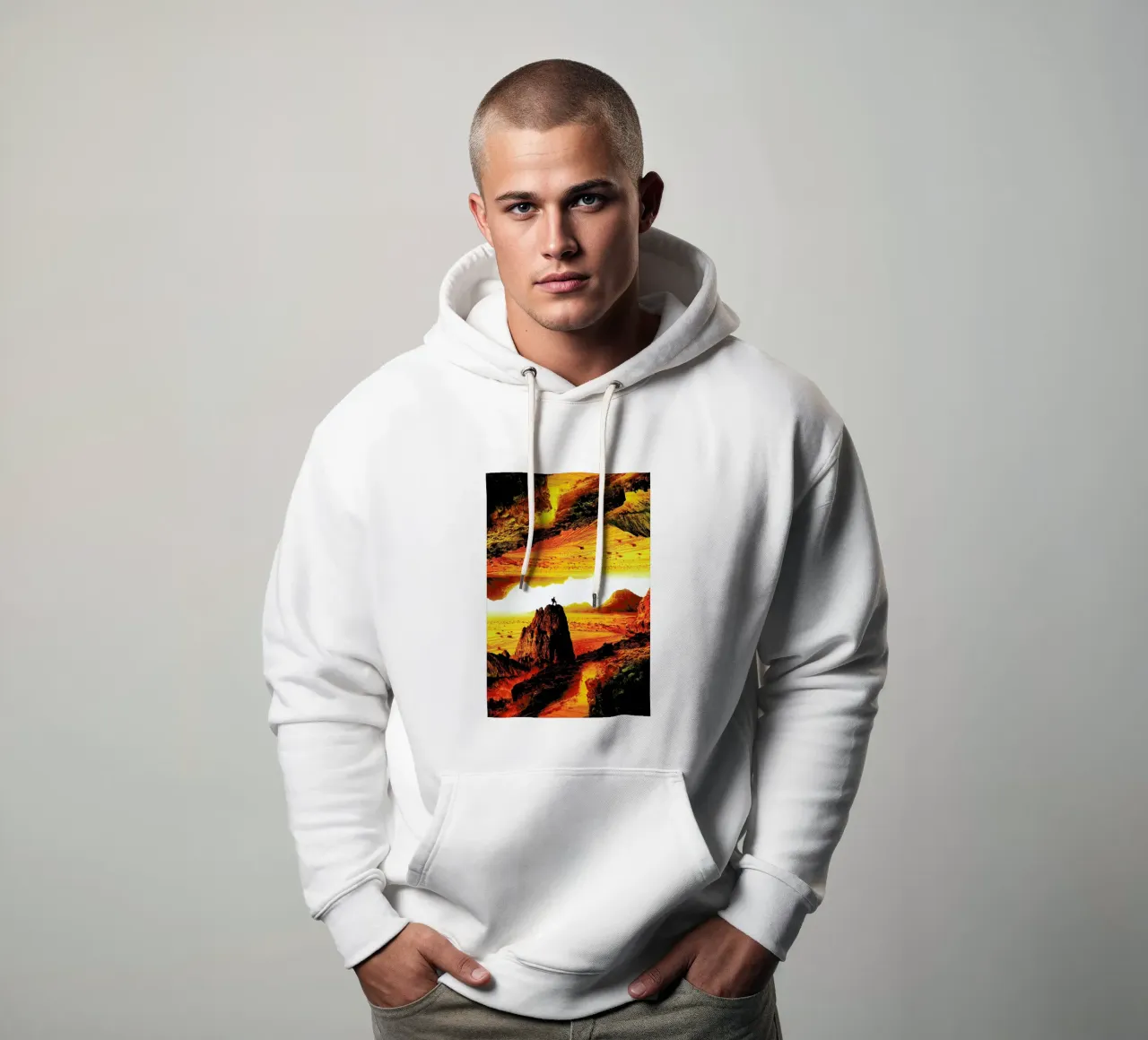 Lava Isolation felpa con cappuccio da Stoian Hitrov