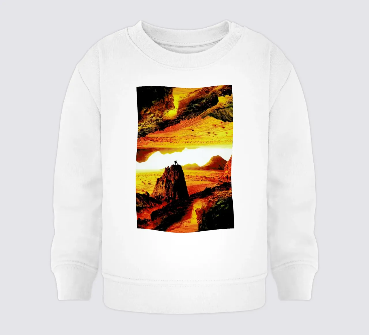 Lava Isolation felpa neonato da Stoian Hitrov