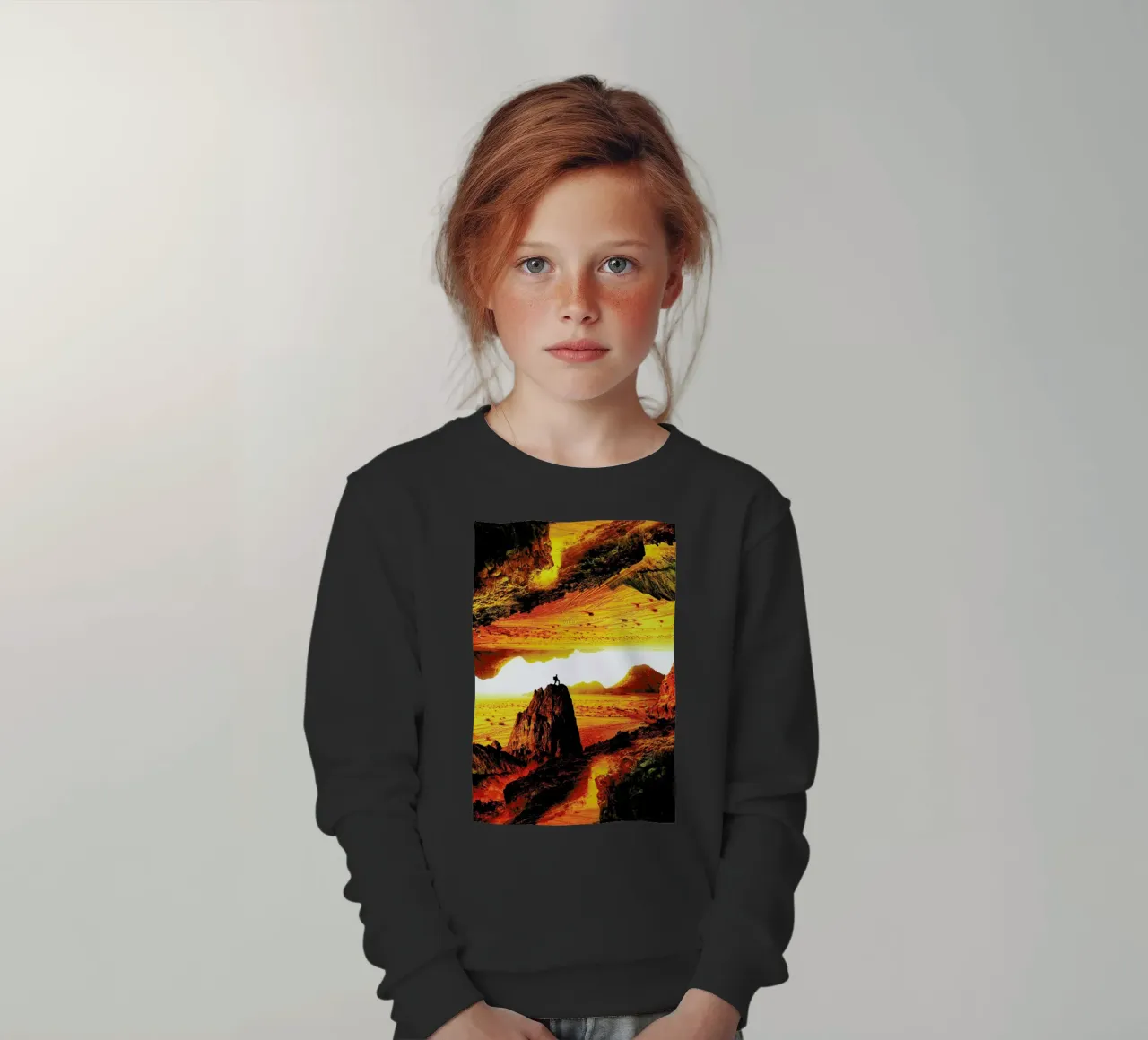 Lava Isolation felpa bambino da Stoian Hitrov