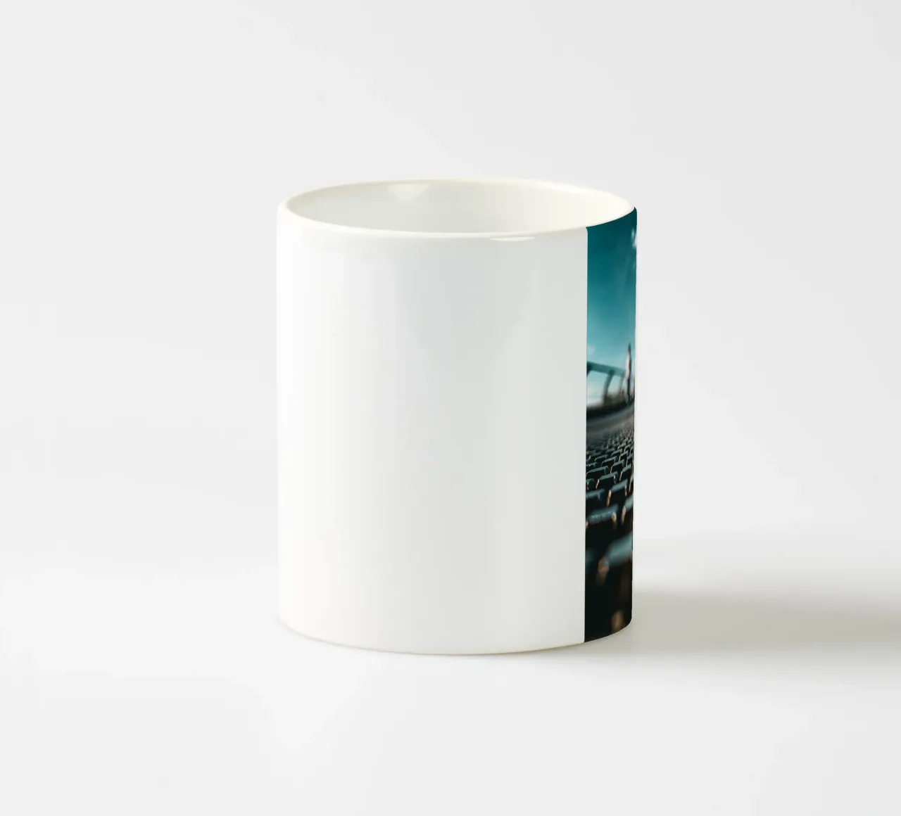 MILLENIUM BRIDGE tazza in ceramica da Flo Klein