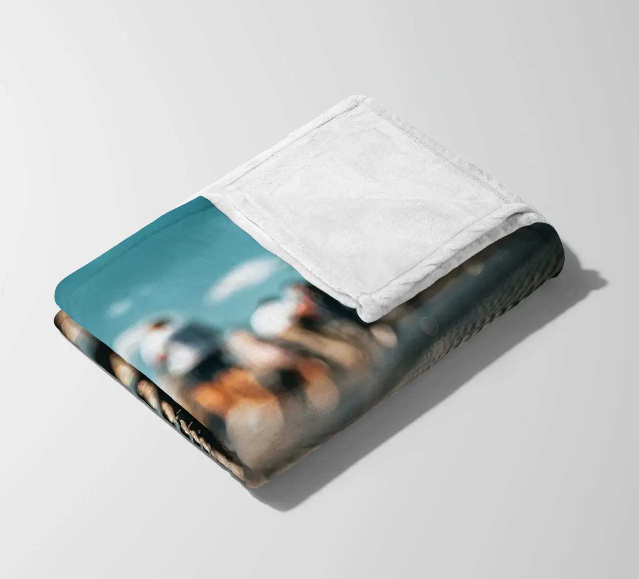 MILLENIUM BRIDGE coperta in pile da Flo Klein