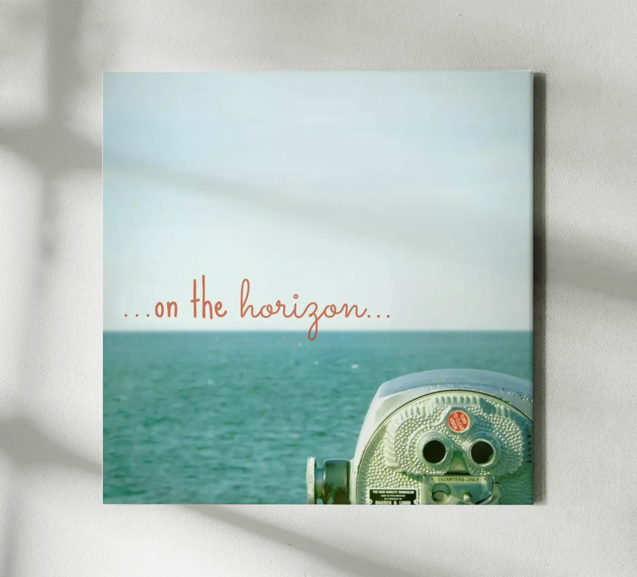 On the Horizon tela con Cornice a cassetta da Robin Delean