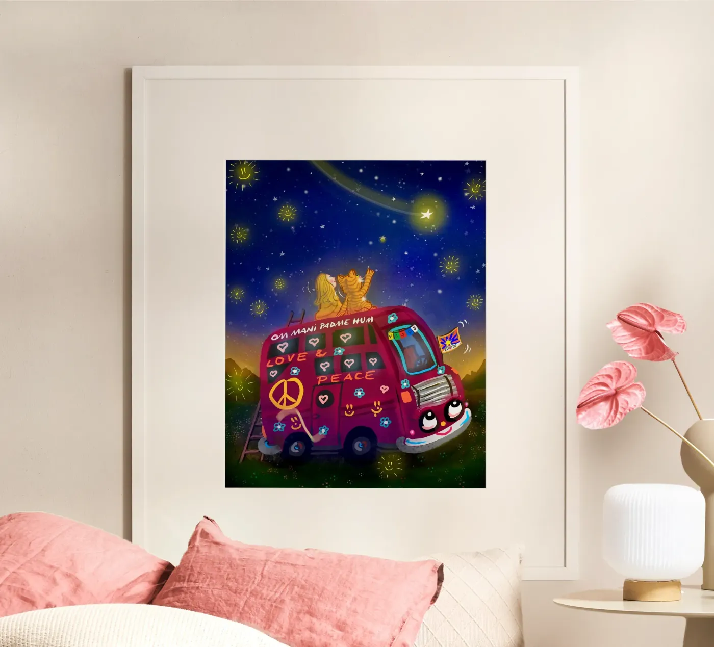 Starlight poster by Happy 😃 Art 🎨 by Christine Schnoell