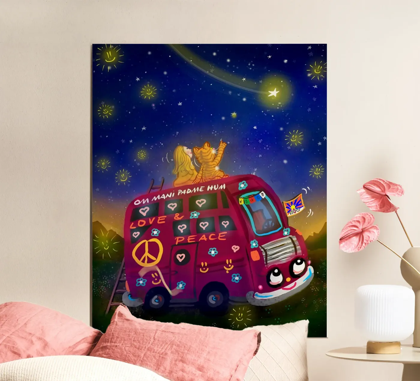 Starlight poster by Happy 😃 Art 🎨 by Christine Schnoell