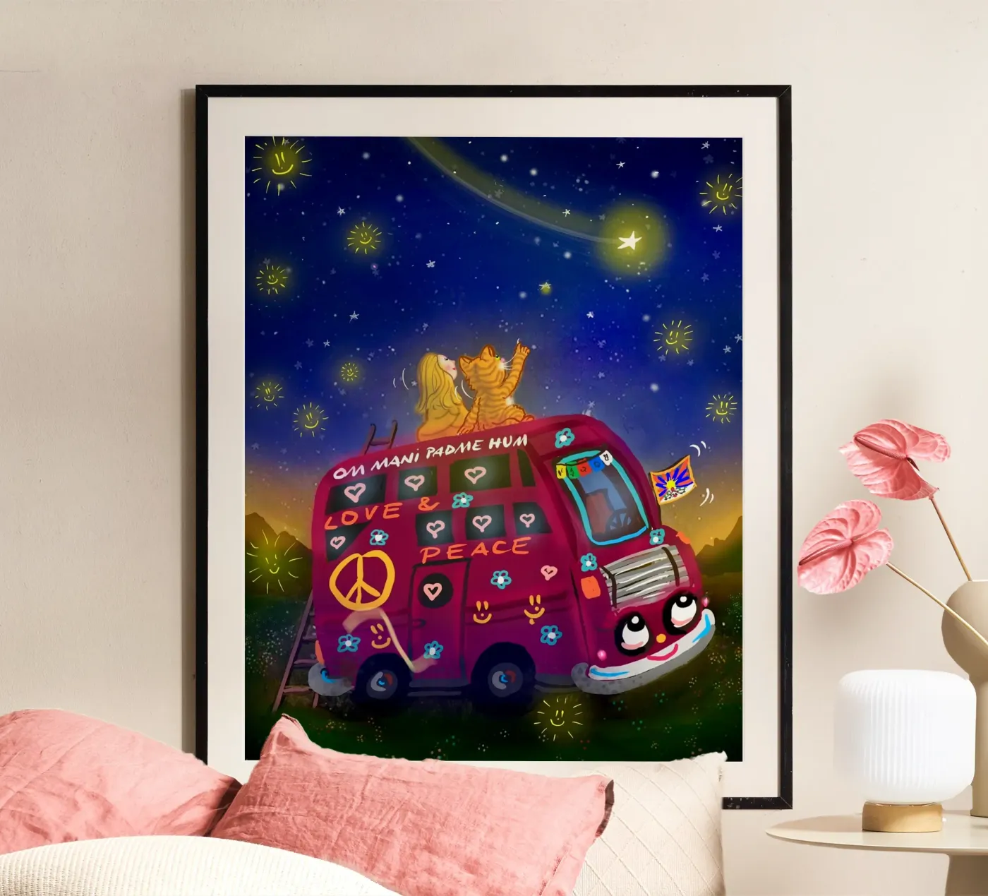 Starlight poster by Happy 😃 Art 🎨 by Christine Schnoell