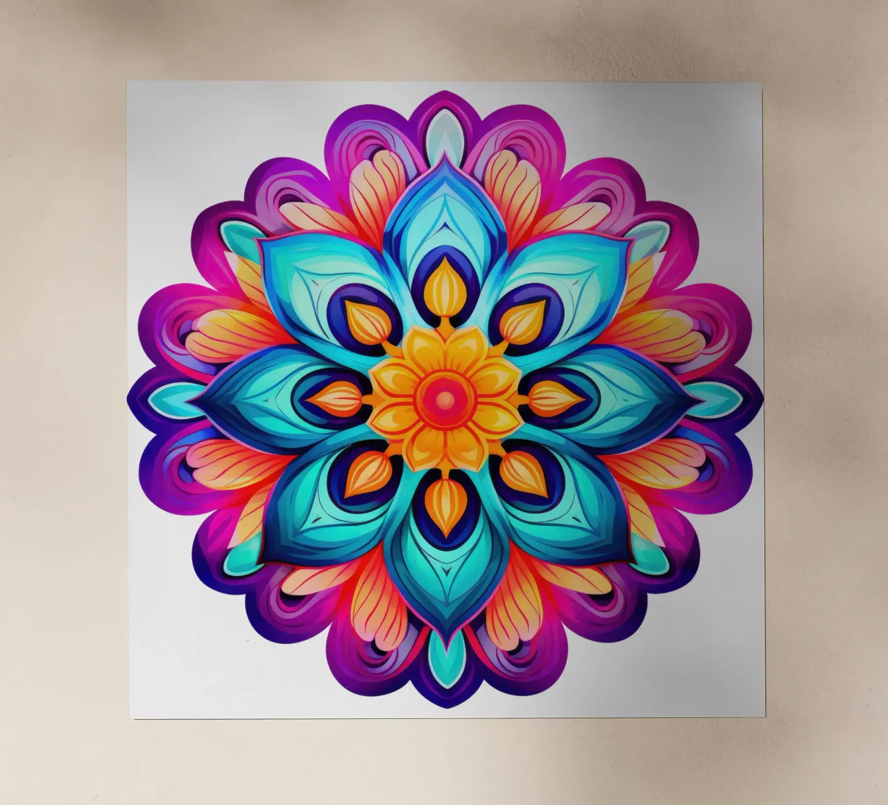 Mandala Vibrance pellicola backlit da Spiritual Touch