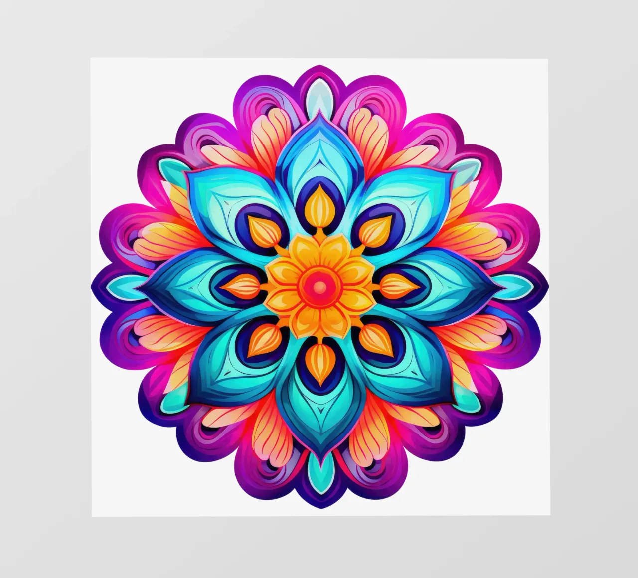 Mandala Vibrance pellicola backlit da Spiritual Touch