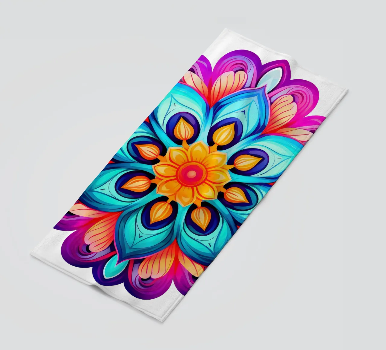 Mandala trilling strandhanddoek van Spiritual Touch