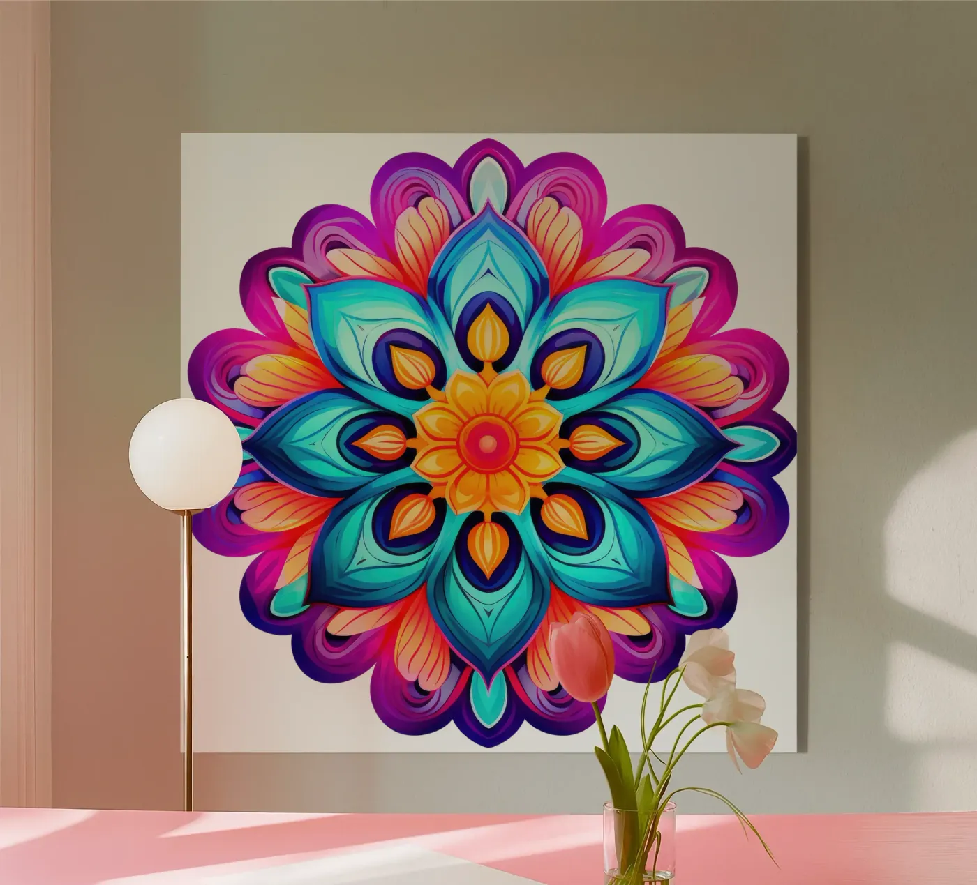 Mandala Vibrance plexiglass da Spiritual Touch