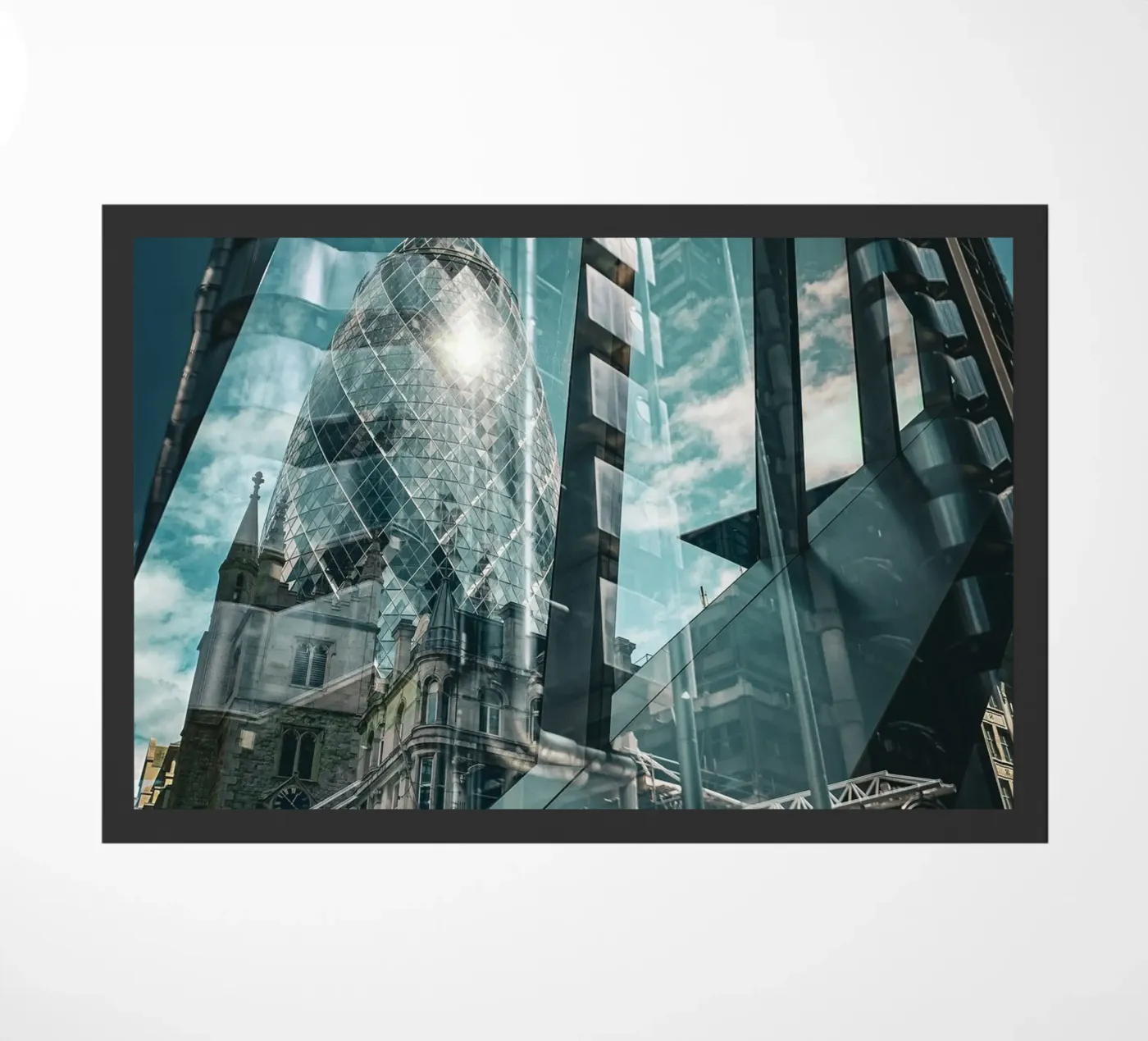 REFLEXION doormat by Flo Klein Gallery