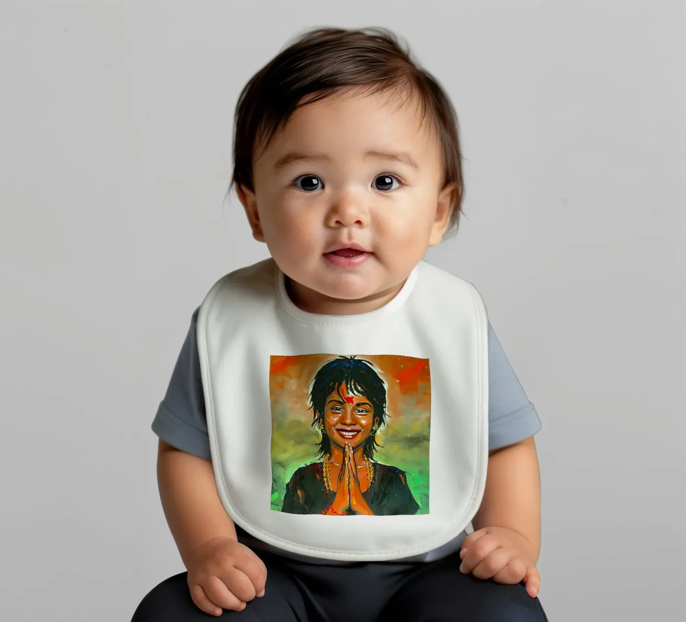 Namaste bavaglino da Happy 😃 Art 🎨 by Christine Schnoell