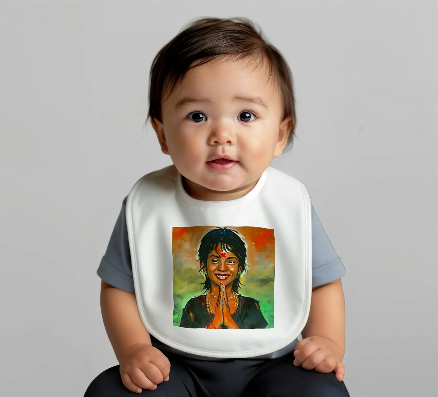 Namaste bavaglino da Happy 😃 Art 🎨 by Christine Schnoell