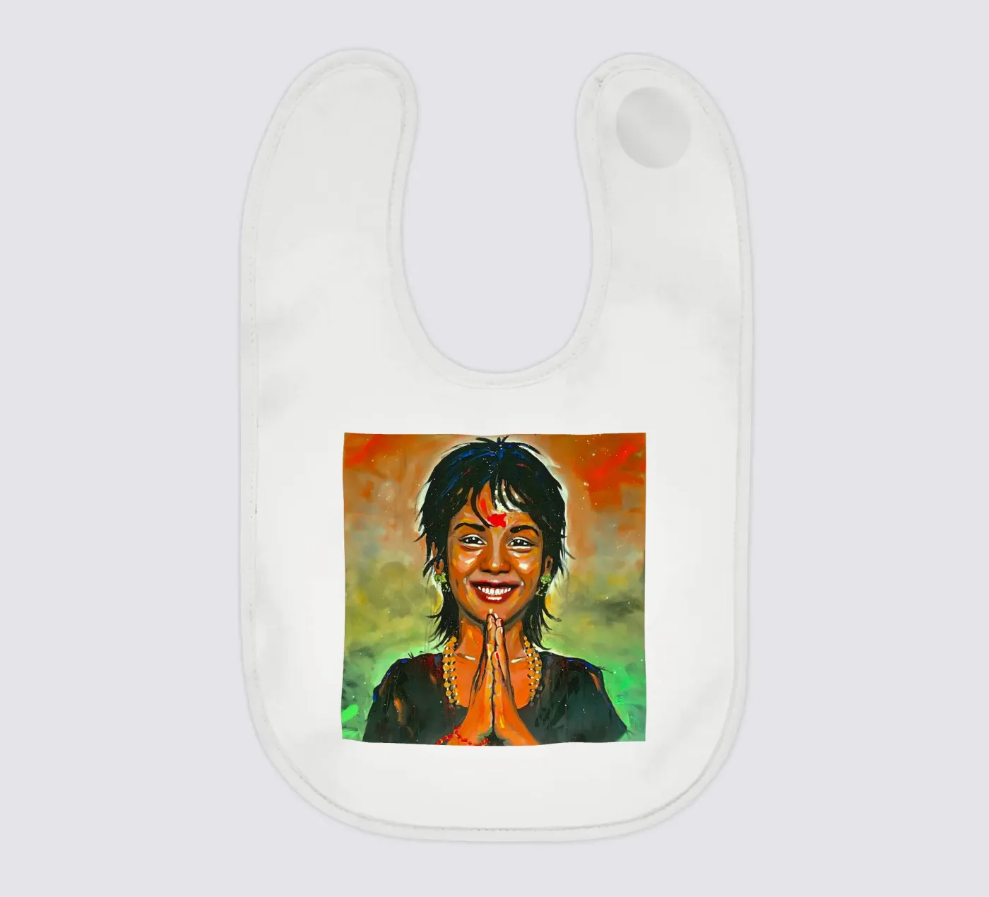 Namaste bavaglino da Happy 😃 Art 🎨 by Christine Schnoell