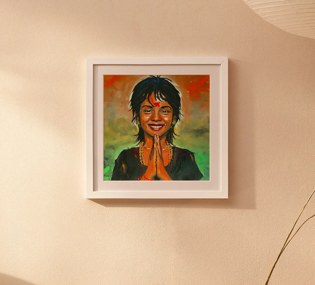 Namaste poster da Happy 😃 Art 🎨 by Christine Schnoell