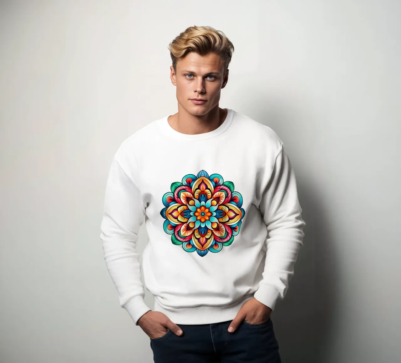 Mandala Vibrance felpa da Spiritual Touch