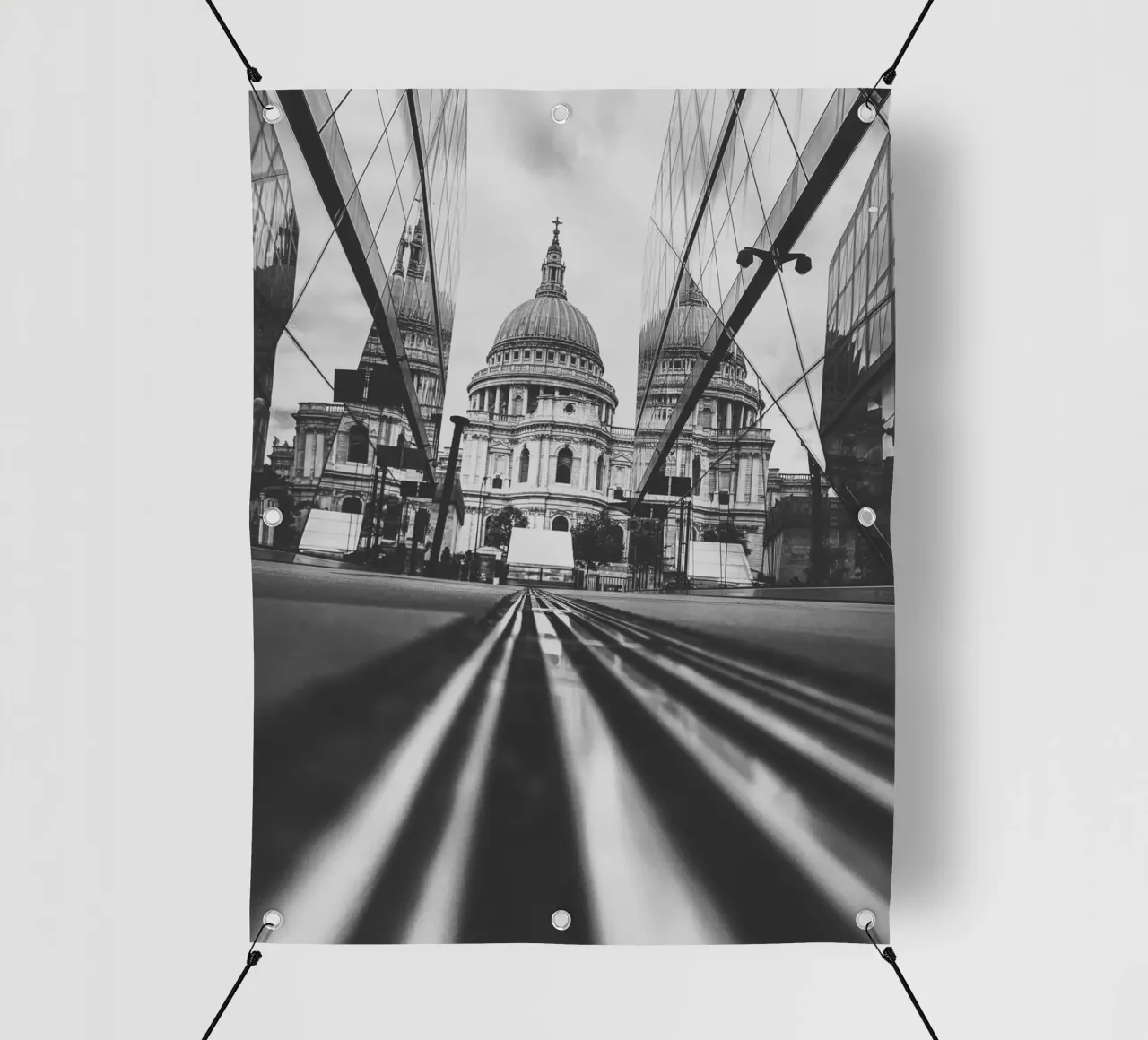 ST PAULS telo in pvc da Flo Klein
