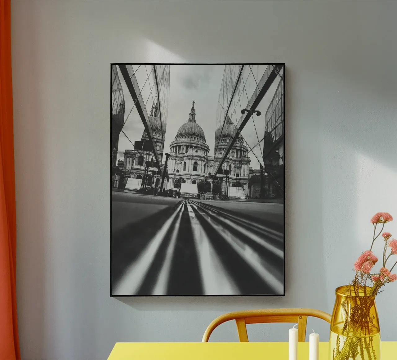 ST PAULS plexiglass da Flo Klein