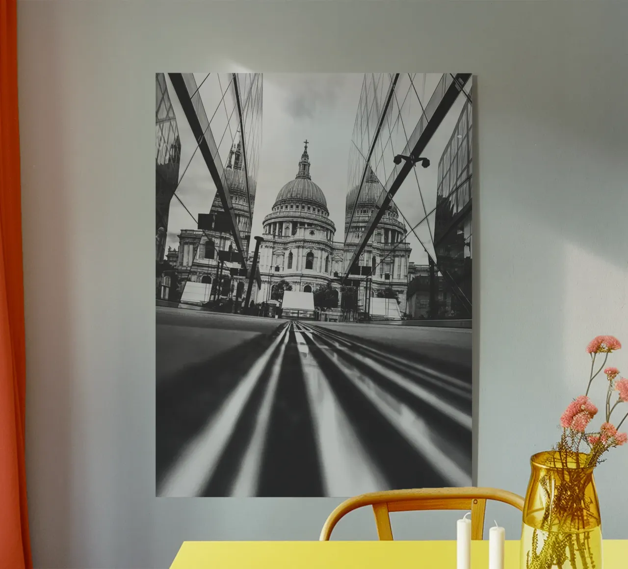 ST PAULS plexiglass da Flo Klein