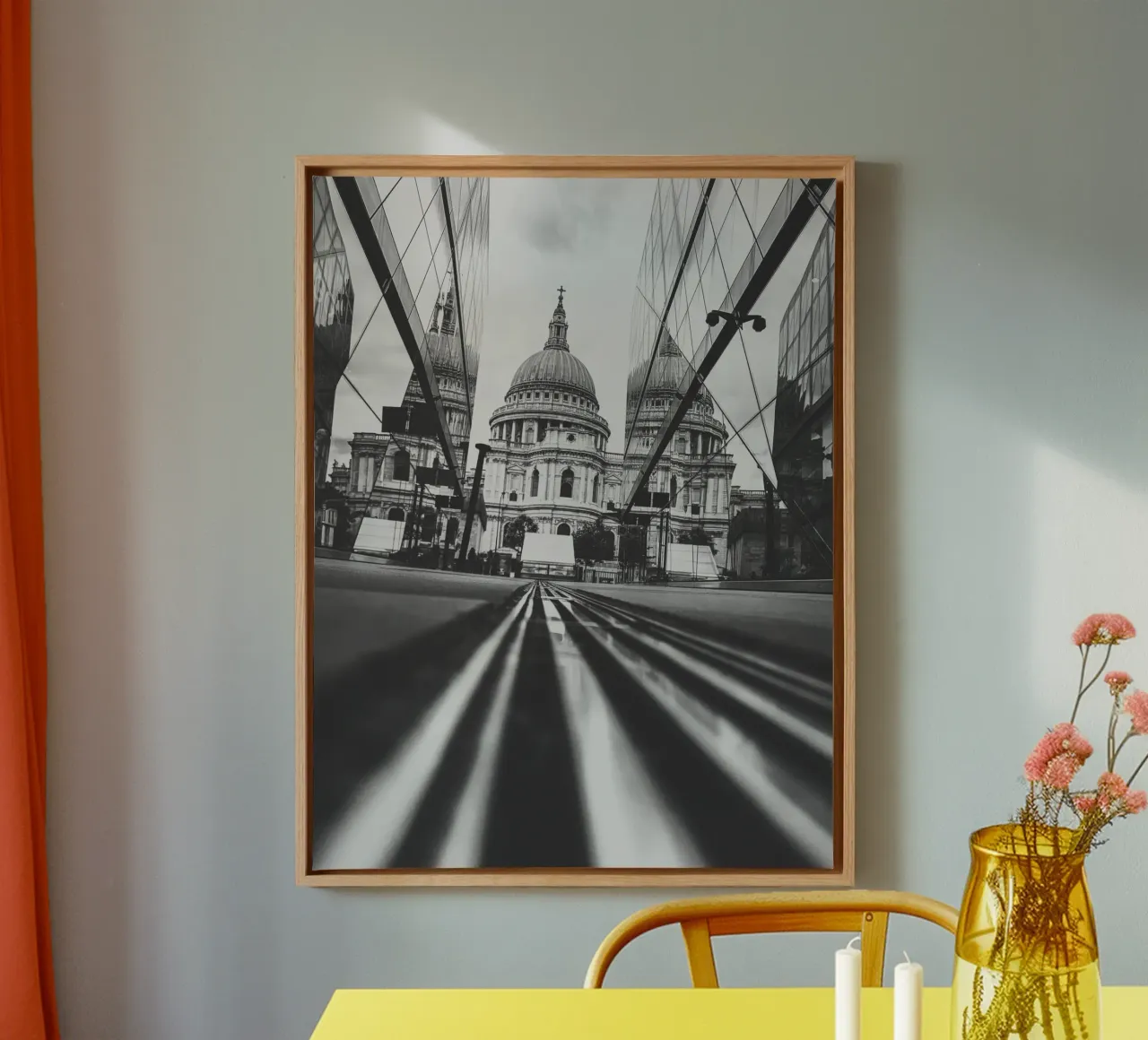 ST PAULS canvas by Flo Klein