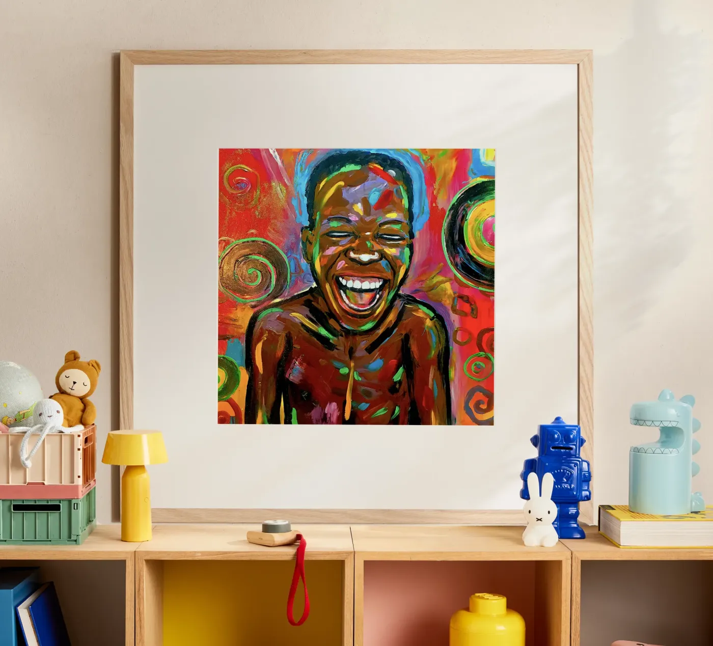 Happy poster da Happy 😃 Art 🎨 by Christine Schnoell