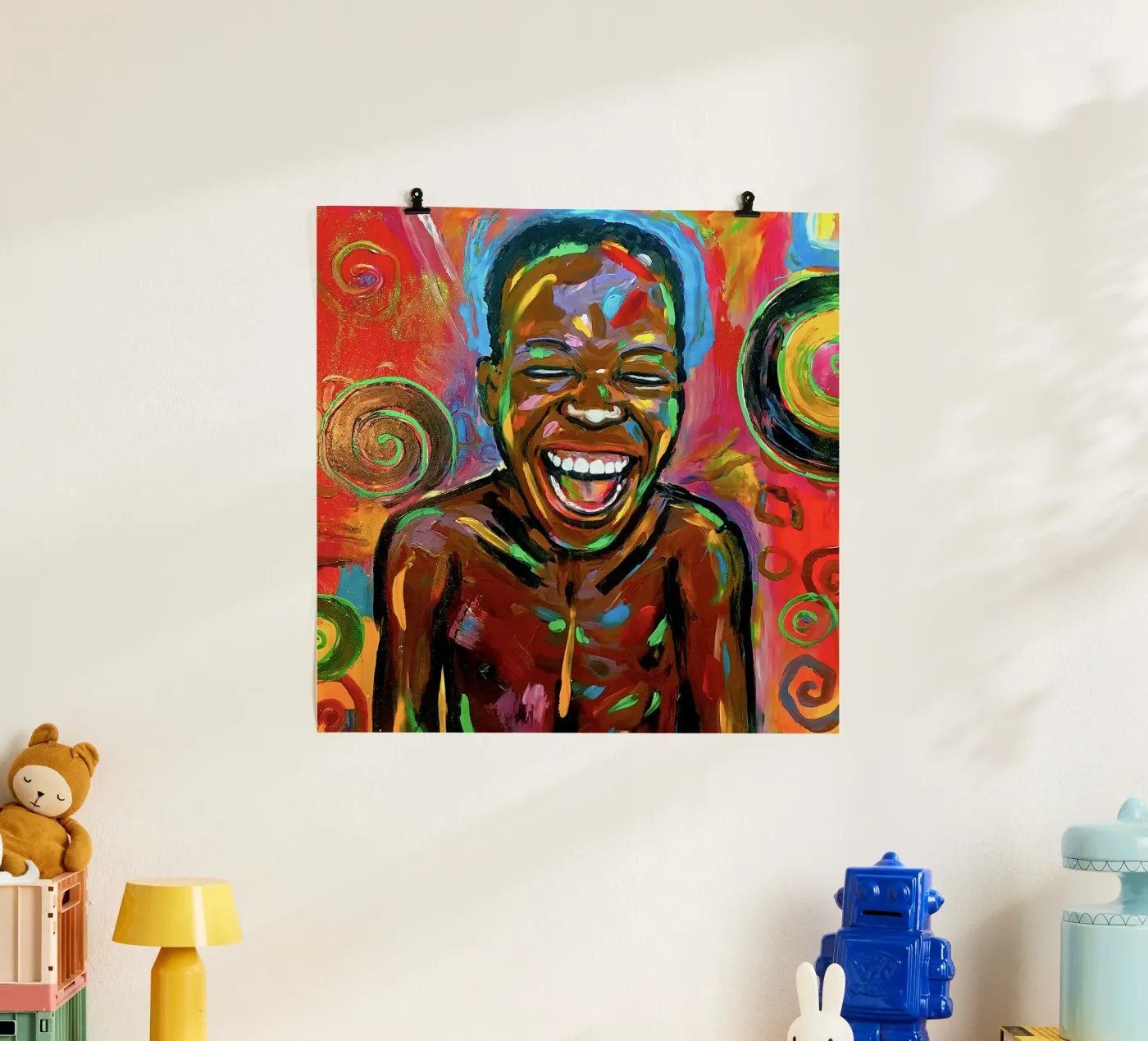 Happy poster da Happy 😃 Art 🎨 by Christine Schnoell