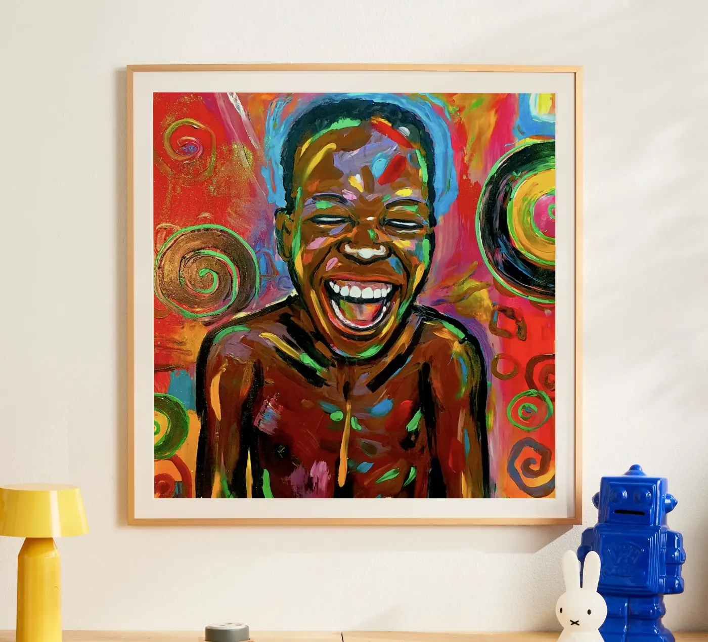 Happy poster da Happy 😃 Art 🎨 by Christine Schnoell