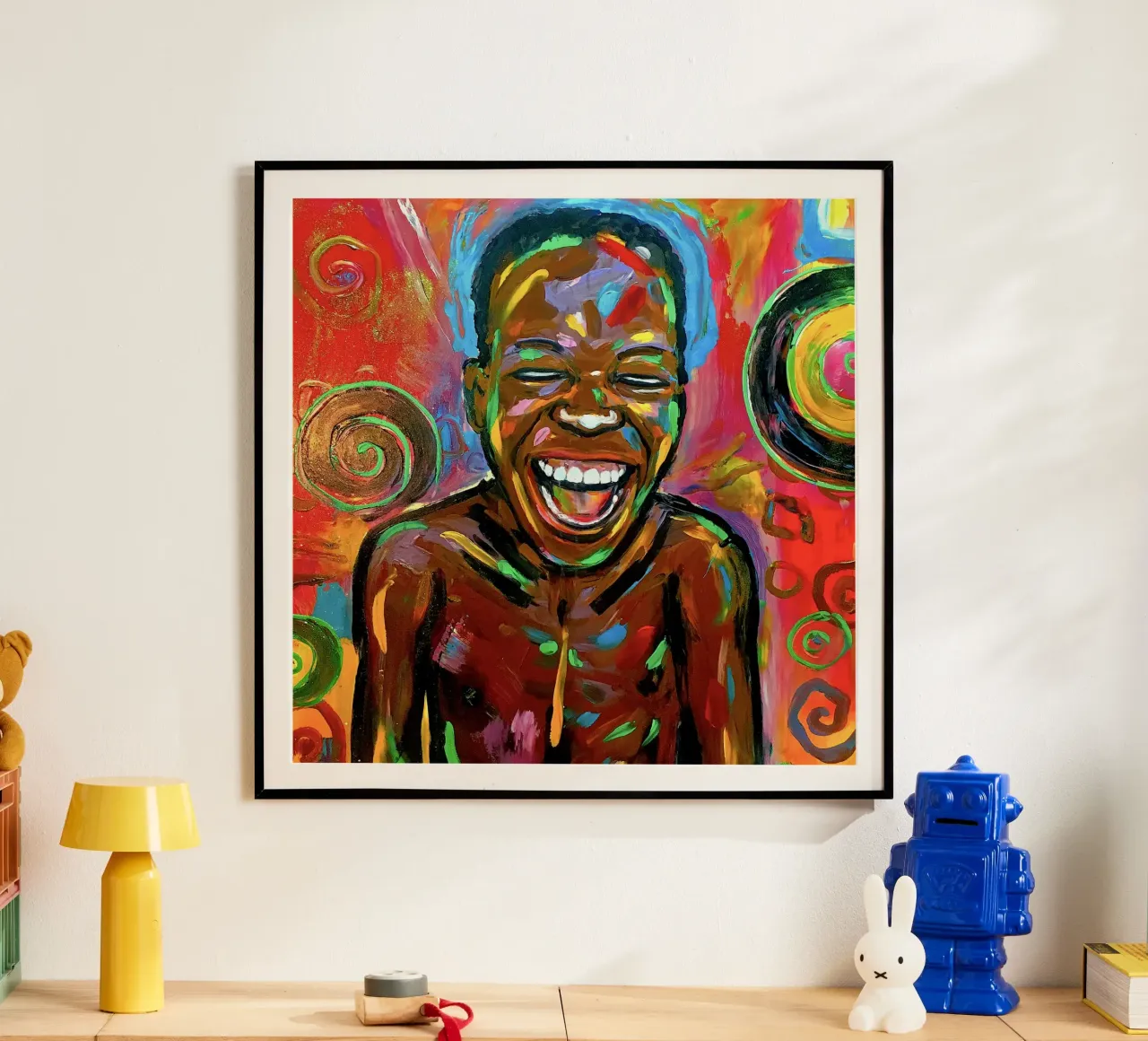 Happy poster da Happy 😃 Art 🎨 by Christine Schnoell