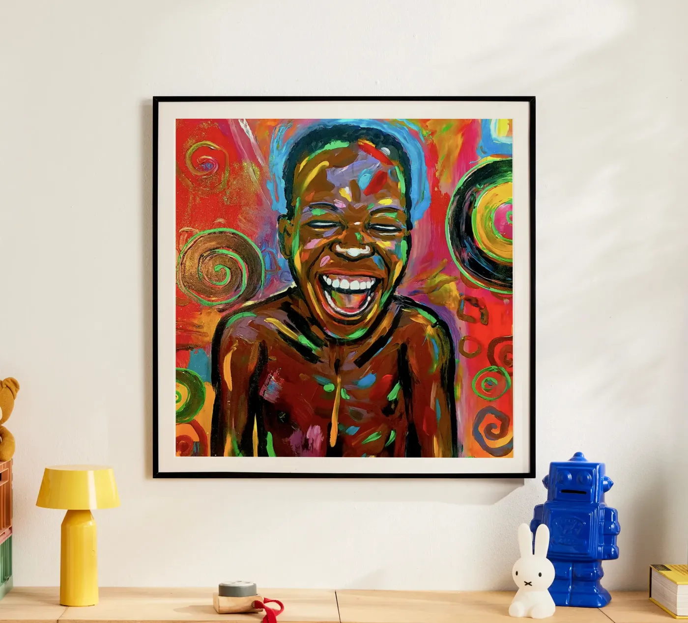 Happy poster da Happy 😃 Art 🎨 by Christine Schnoell