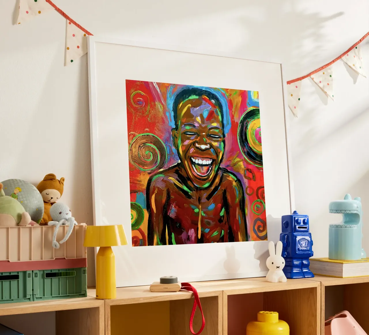 Happy poster da Happy 😃 Art 🎨 by Christine Schnoell