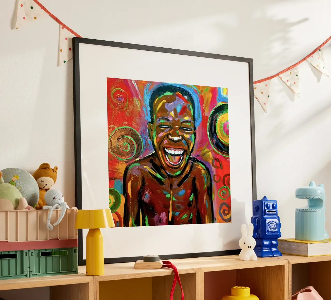 Happy poster da Happy 😃 Art 🎨 by Christine Schnoell