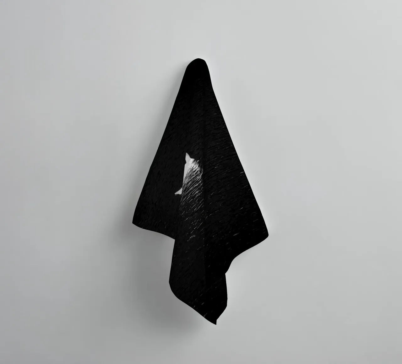 Swan asciugamano da bagno da Flo Klein