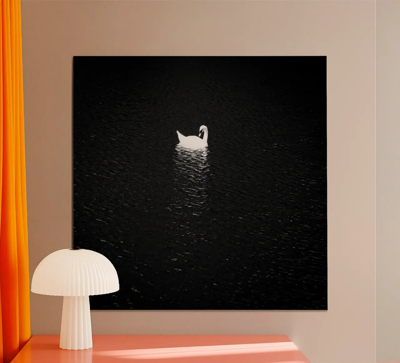 Swan poster da Flo Klein